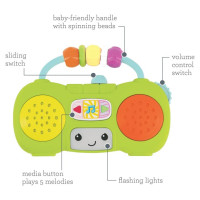 Infantino Mūzika un gaismas, Mini bumbu bokss