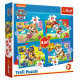 Trefl PAW PATROL Pužļu komplekts 4in1 Ķepa Patruļa