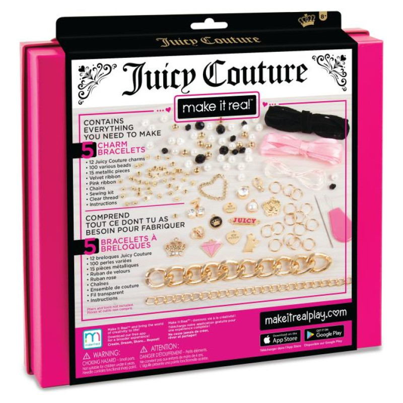 Make It Real Juicy Couture ķēdītes un piekariņi