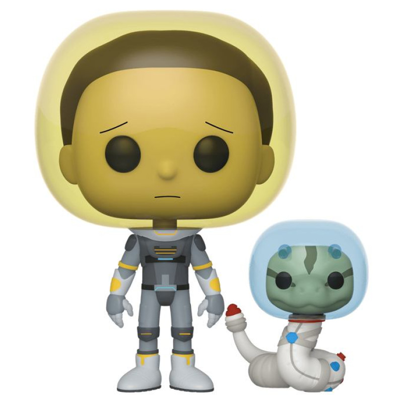 Funko POP! Vinila figūra: Rick & Morty - Morty (w/ snake)