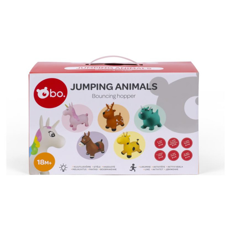 BO. Lēkājo&scaron;ais dzīvnieks - Dinozaurs