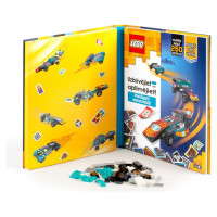 Lego Books LEGO ICONIC Aktivitāšu grāmata "Būvē un izrotā: Automašīnas" - Latviešu