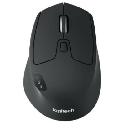 Logitech M720 Triathlon Wireless Mouse - BLACK