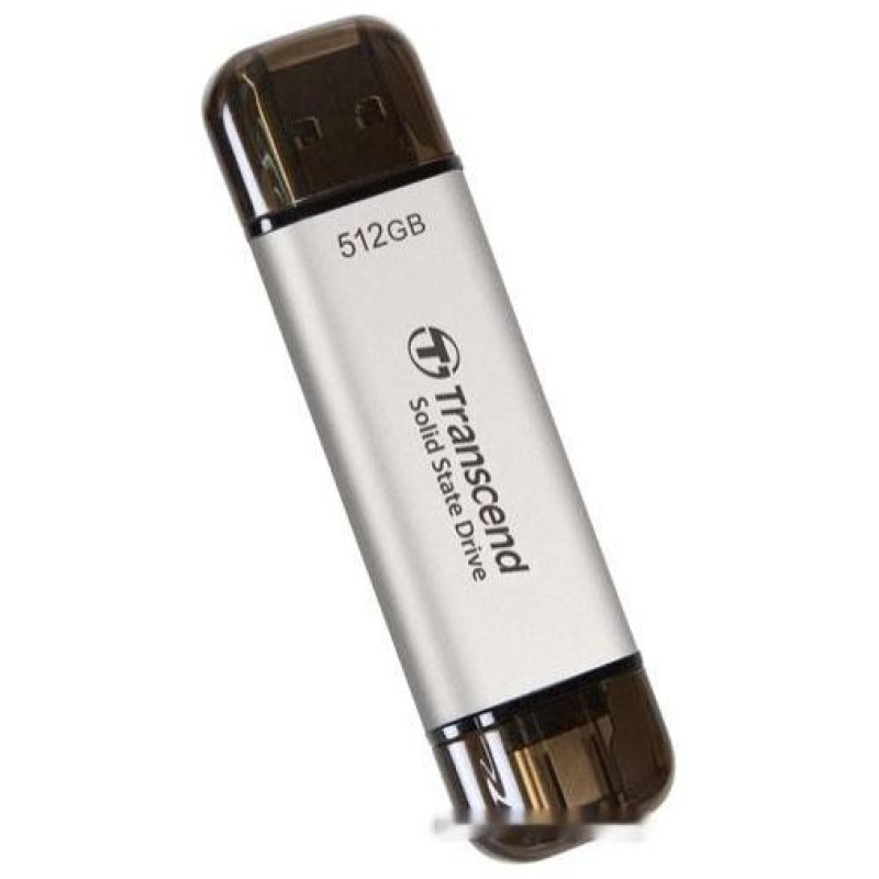 Transcend External SSD|TRANSCEND|ESD310|512GB|USB-C|USB|3D NAND|Write speed 900 MBytes/sec|Read speed 1050 MBytes/sec|TS512GESD310S