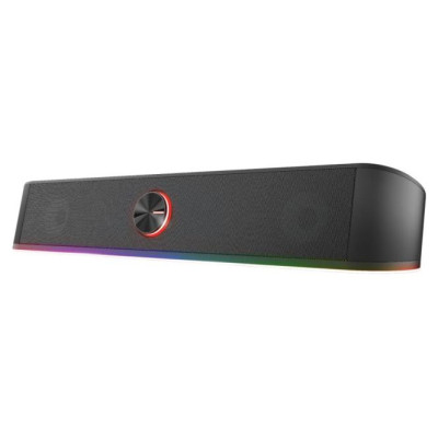 Trust Speaker|TRUST|GXT 619 Thorne RGB Illuminated|1xStereo jack 3.5mm|Black|24007