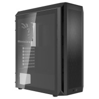 Adata Case|ADATA|VALOR AIR PLUS MID|MidiTower|Case product features Transparent panel|ATX|MicroATX|MiniITX|Colour Black|VALORAIRPLUSMTA-BKCWW