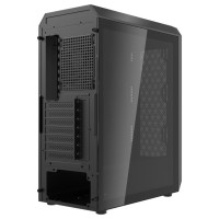 Adata Case|ADATA|VALOR AIR PLUS MID|MidiTower|Case product features Transparent panel|ATX|MicroATX|MiniITX|Colour Black|VALORAIRPLUSMTA-BKCWW