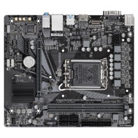 Gigabyte Mainboard|GIGABYTE|Intel H610|LGA1700|Micro-ATX|Memory DDR4|Memory slots 2|1xPCI-Express 3.0 1x|1xPCI-Express 4.0 16x|1xM.2|1x15pin D-sub|1xHDMI|4xUSB 2.0|2xUSB 3.2|1xPS/2|1xRJ45|3xAudio port|H610MHV3DDR4