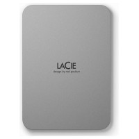 Lacie External HDD|LACIE|Mobile Drive|1TB|USB-C|Colour Silver|STLP1000400