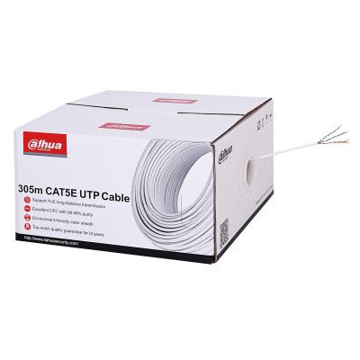 Dahua CABLE CAT5E UTP 305M WHITE/PFM920I-5EU-C DAHUA