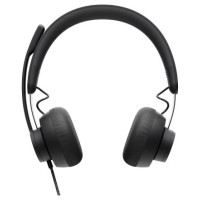 Logitech HEADSET ZONE WIRED/DARK GREY 981-000875 LOGITECH