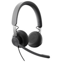 Logitech HEADSET ZONE WIRED/DARK GREY 981-000875 LOGITECH