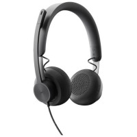 Logitech HEADSET ZONE WIRED/DARK GREY 981-000875 LOGITECH