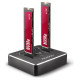 Axagon SSD ACC DOCK STATION USB-C/2XM.2 NVME ADSA-M2C AXAGON