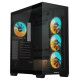 Gigabyte Case|GIGABYTE|GB-C500P ST|MidiTower|Case product features Transparent panel|ATX|MicroATX|MiniITX|Colour Black|GB-C500PST