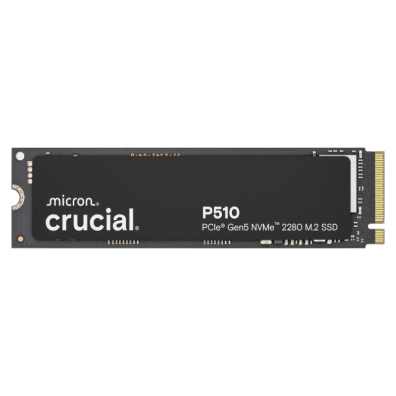 Crucial P510 1TB PCIe Gen5 NVMe 2280 M.2 SSD