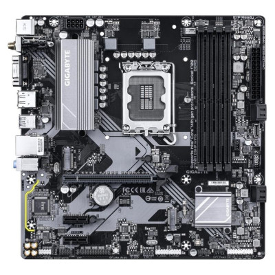 Gigabyte Mainboard|GIGABYTE|Intel B760 Express|LGA1700|Micro-ATX|Memory DDR5|Memory slots 4|2xPCI-Express 3.0 1x|1xPCI-Express 4.0 16x|2xM.2|1x15pin D-sub|1xHDMI|1xDisplayPort|2xUSB 2.0|3xUSB 3.2|1xUSB-C|1xPS/2|1xRJ45|3xAudio port|B760MD3HPWIFI61.0