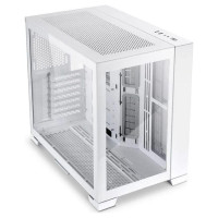 Lian Li Case|LIAN LI|O11 DYNAMIC MINI|MidiTower|Case product features Transparent panel|ATX|EATX|MicroATX|MiniITX|Colour White|G99.O11DMI-S.00