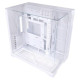 Lian Li Case|LIAN LI|O11 VISION COMPACT|Tower|Case product features Transparent panel|ATX|EATX|MicroATX|MiniITX|Colour White|G99.O11VPW.00