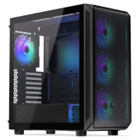 Endorfy Case|ENDORFY|Arx 700 ARGB|MidiTower|Case product features Transparent panel|Not included|ATX|MicroATX|MiniITX|Colour Black|EY2A013