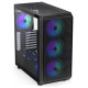 Endorfy Case|ENDORFY|Arx 700 ARGB|MidiTower|Case product features Transparent panel|Not included|ATX|MicroATX|MiniITX|Colour Black|EY2A013