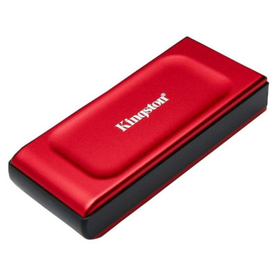 Kingston SSD 2TB XS1000 Red External USB 3.2 Gen 2 Portable Solid State Drive