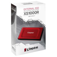 Kingston External SSD|KINGSTON|XS1000|2TB|USB 3.2|Write speed 1000 MBytes/sec|Read speed 1050 MBytes/sec|SXS1000R/2000G