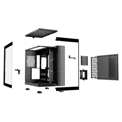 Be Quiet Case|BE QUIET|LIGHT BASE 600 DX|Tower|Case product features Transparent panel|ATX|MicroATX|MiniITX|Colour Black|BGW65