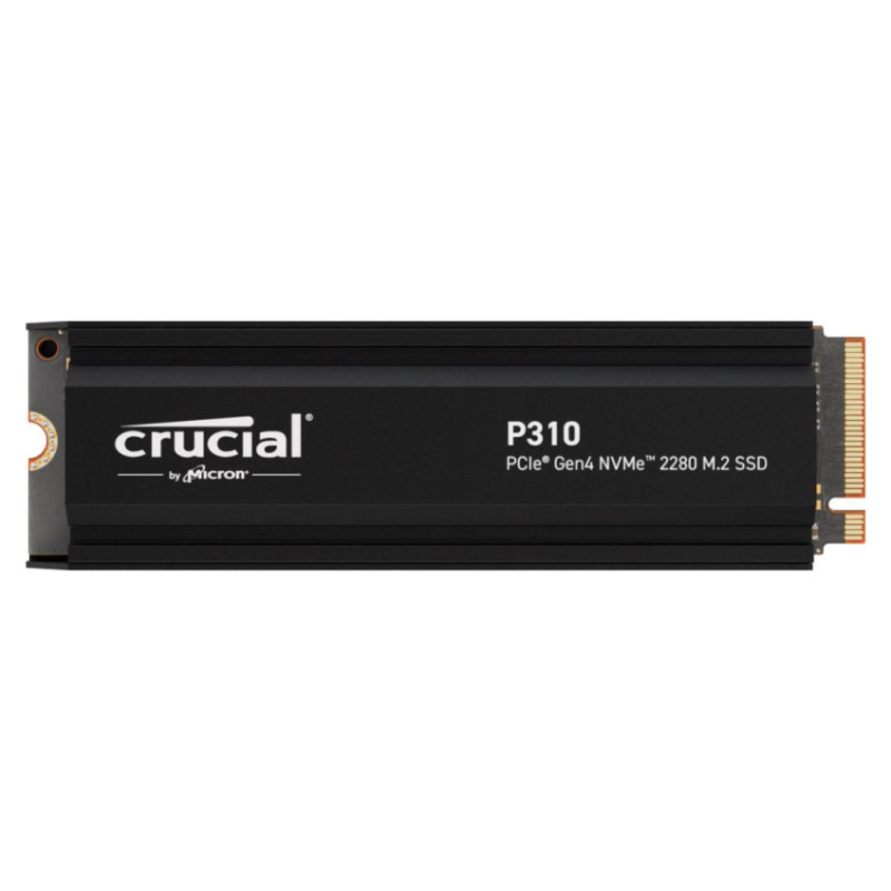Crucial SSD|CRUCIAL|P310|2TB|M.2|PCIe Gen4|NVMe|3D NAND|Write speed 6000 MBytes/sec|Read speed 7100 MBytes/sec|TBW 440 TB|CT2000P310SSD5