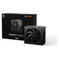 Be Quiet Power Supply|BE QUIET|750 Watts|Peak Power 820 Watts|Efficiency 80 PLUS PLATINIUM|PFC Active|MTBF 100000 hours|BN336