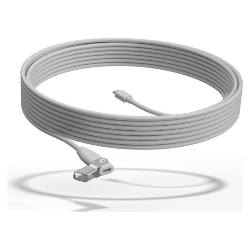 Logitech EXTENTION CABLE for Rally Mic Pod WHITE 10M - WW