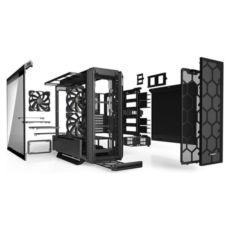 Be Quiet Case|BE QUIET|Silent Base 802 Window Black|MidiTower|Not included|ATX|EATX|MicroATX|MiniITX|Colour Black|BGW39