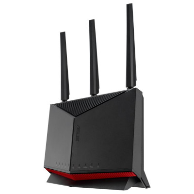 Asus Wireless Router|ASUS|6800 Mbps|Mesh|Wi-Fi 5|Wi-Fi 6|Wi-Fi 6e|Wi-Fi 7|IEEE 802.11a|IEEE 802.11b|IEEE 802.11g|IEEE 802.11n|IEEE 802.11ac|IEEE 802.11ax|USB 2.0|3x2.5GbE|LAN \ WAN ports 2|Number of antennas 4|RT-BE86U