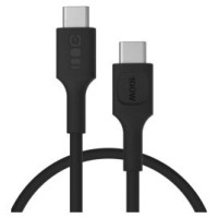 Green Cell Kabelis Green Cell PowerFlex Fast Charging USB Type-C Male - USB Type-C Male 100W Black 1.2m