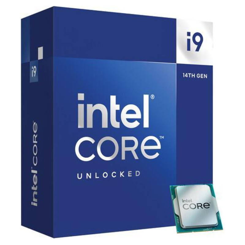 Intel CPU|INTEL|Desktop|Core i9|i9-14900KF|Raptor Lake|3200 MHz|Cores 24|36MB|Socket LGA1700|125 Watts|BOX|BX8071514900KFSRN49