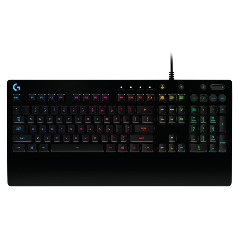 Logitech G213 Prodigy Corded RGB Gaming Keyboard - BLACK - US INT'L - USB