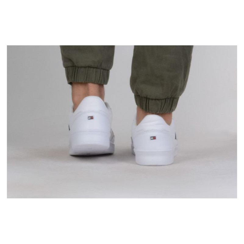 Tommy Hilfiger Court Cupsole Retro Lth Stripes M FM0FM04828YBS shoes (45)