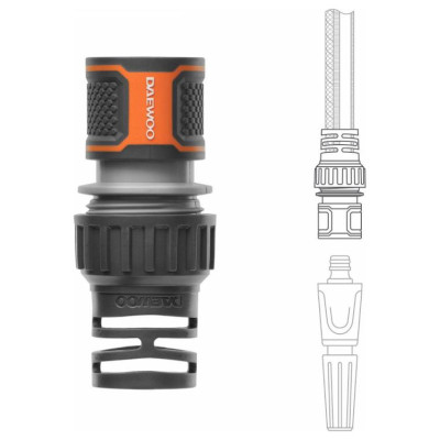 Daewoo HOSE ACC CONNECTOR QUICK/3/4" DWC 2019 DAEWOO