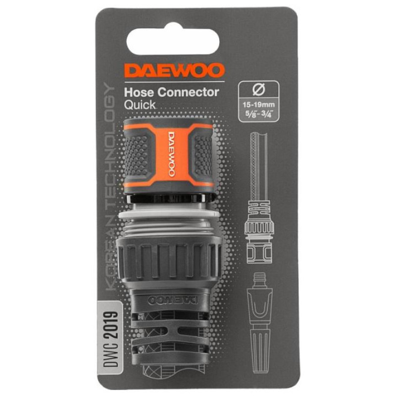 Daewoo HOSE ACC CONNECTOR QUICK/3/4" DWC 2019 DAEWOO