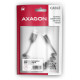 Axagon CABLE USB-C TO USB2.0 0.6M/TWISTER BLK BUCM-AM10TB AXAGON
