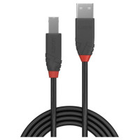 Lindy CABLE USB2 A-B 5M/ANTHRA 36675 LINDY