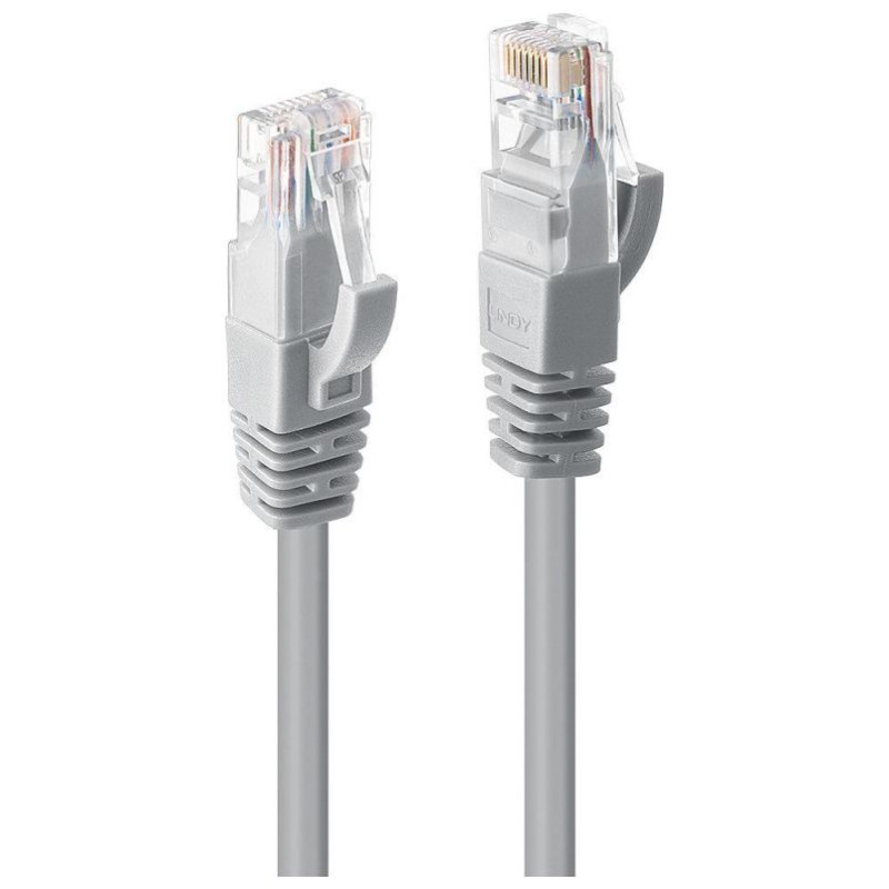 Lindy CABLE CAT6 U/UTP 5M/GREY 48005 LINDY