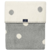 Zaffiro (Womar) Sega kokvilnas 100x150 cm GREY/WHITE SPOTS KB-024 Womar