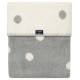 Zaffiro (Womar) Sega kokvilnas 100x150 cm GREY/WHITE SPOTS KB-024 Womar