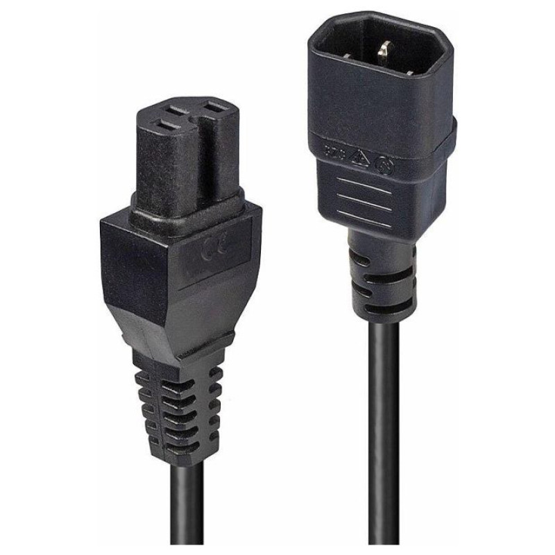 Lindy CABLE POWER C14 TO C15/2M 30314 LINDY