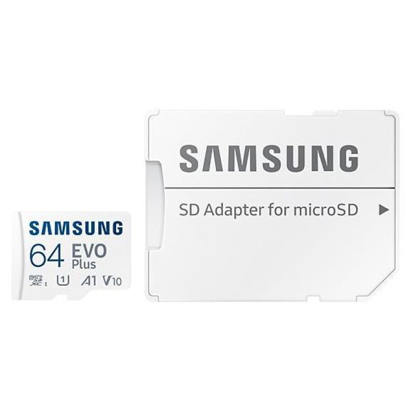 Samsung MEMORY MICRO SDXC EVO+ 64GB/V10 W/A MB-MC64SA/EU SAMSUNG
