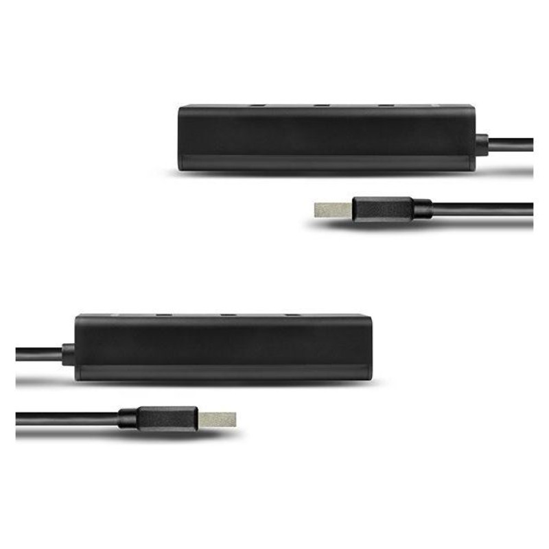 Axagon HUE-S2B 4x USB3.0 Charging Hub, MicroUSB Charging Connector