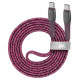 Rivacase CABLE USB-C TO USB-C 1.2M/RED PS6105 RD12 RIVACASE