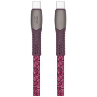 Rivacase CABLE USB-C TO USB-C 1.2M/RED PS6105 RD12 RIVACASE