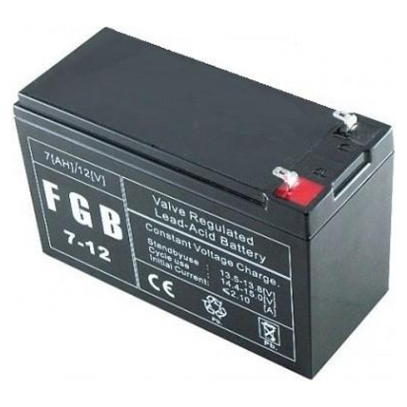 EMU BATTERY 12V 7AH VRLA/FGB7-12 EMU
